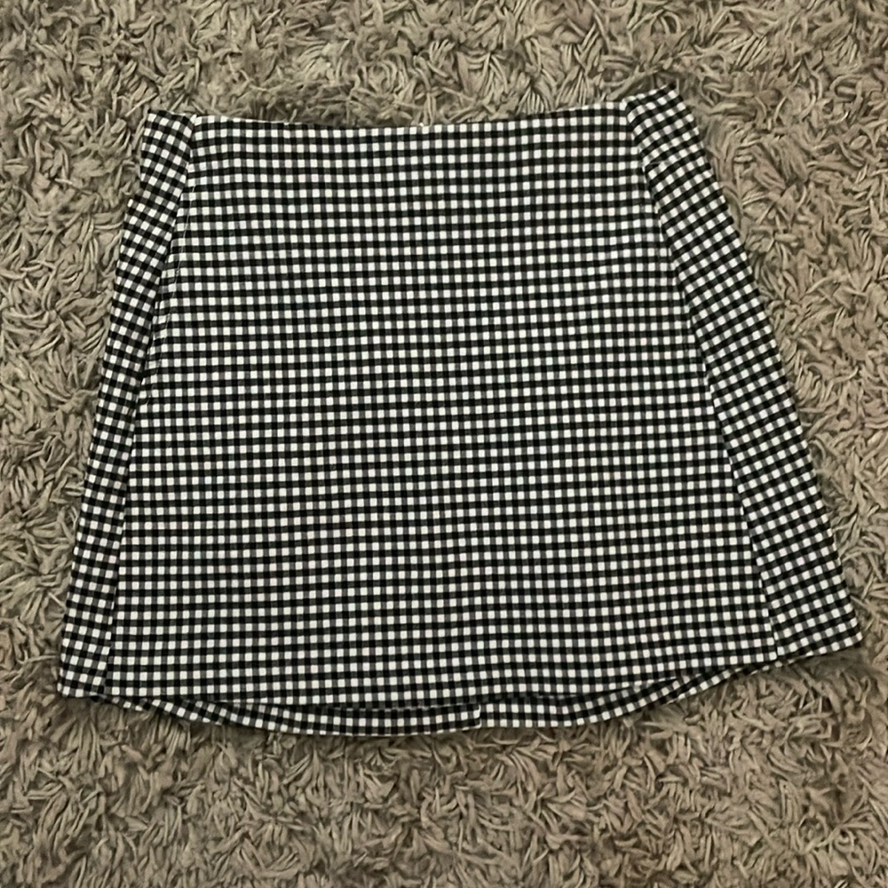 Urban Outfitters Checkered Mini Skirt